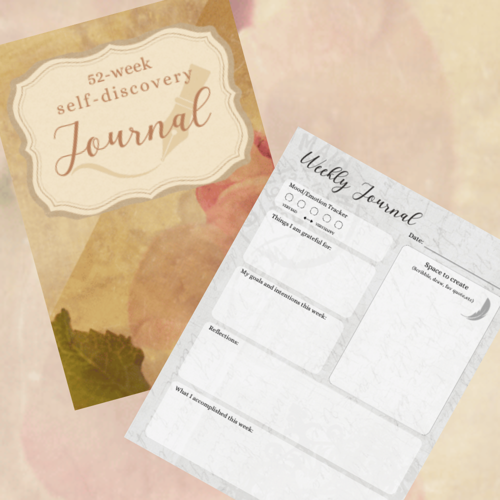 52-week self-discovery journal_vintage