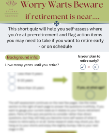 25 considerations before retiring early graphic quiz