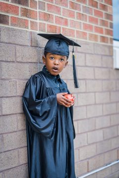 kindergarten graduation, little boy, student